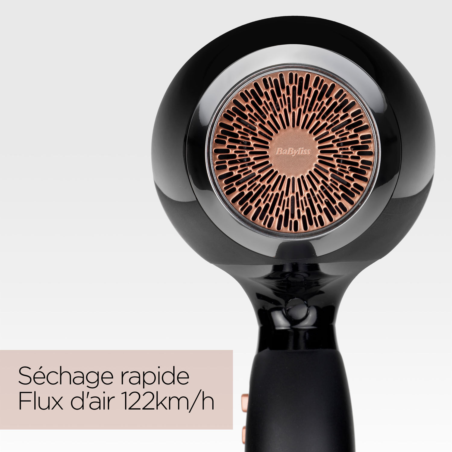 S&eacute;chage rapide
Flux d'air 122km/h